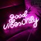 Good Vibes Only Neon Signs for Wall Decor, Neon Lights LED Signs Suitable for Summer Living Room, Beer Bar, Game Room, Hotel, Birthday Party, Restaurant, Christmas, Unique Gift for Lover